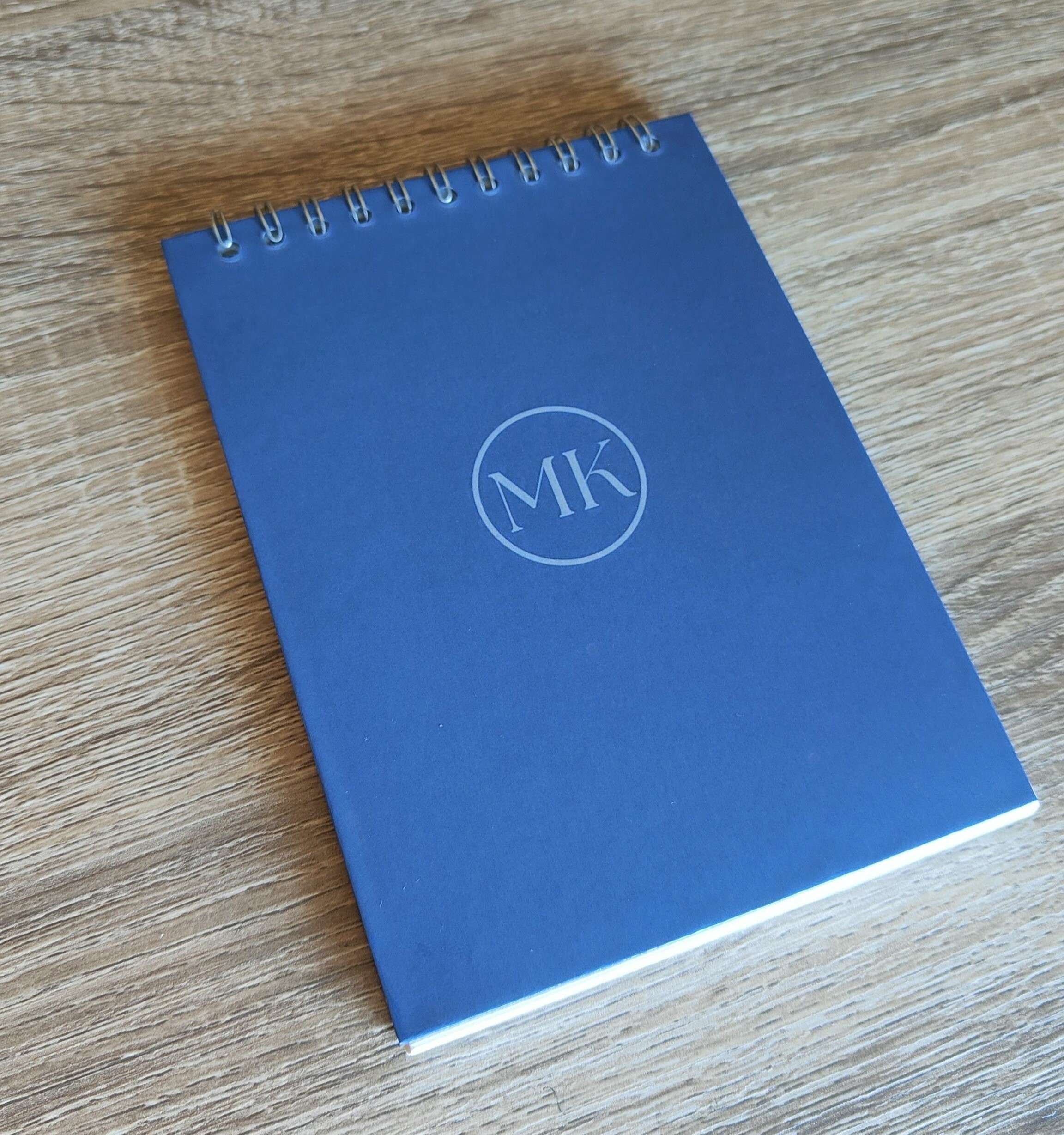 blue back notebook