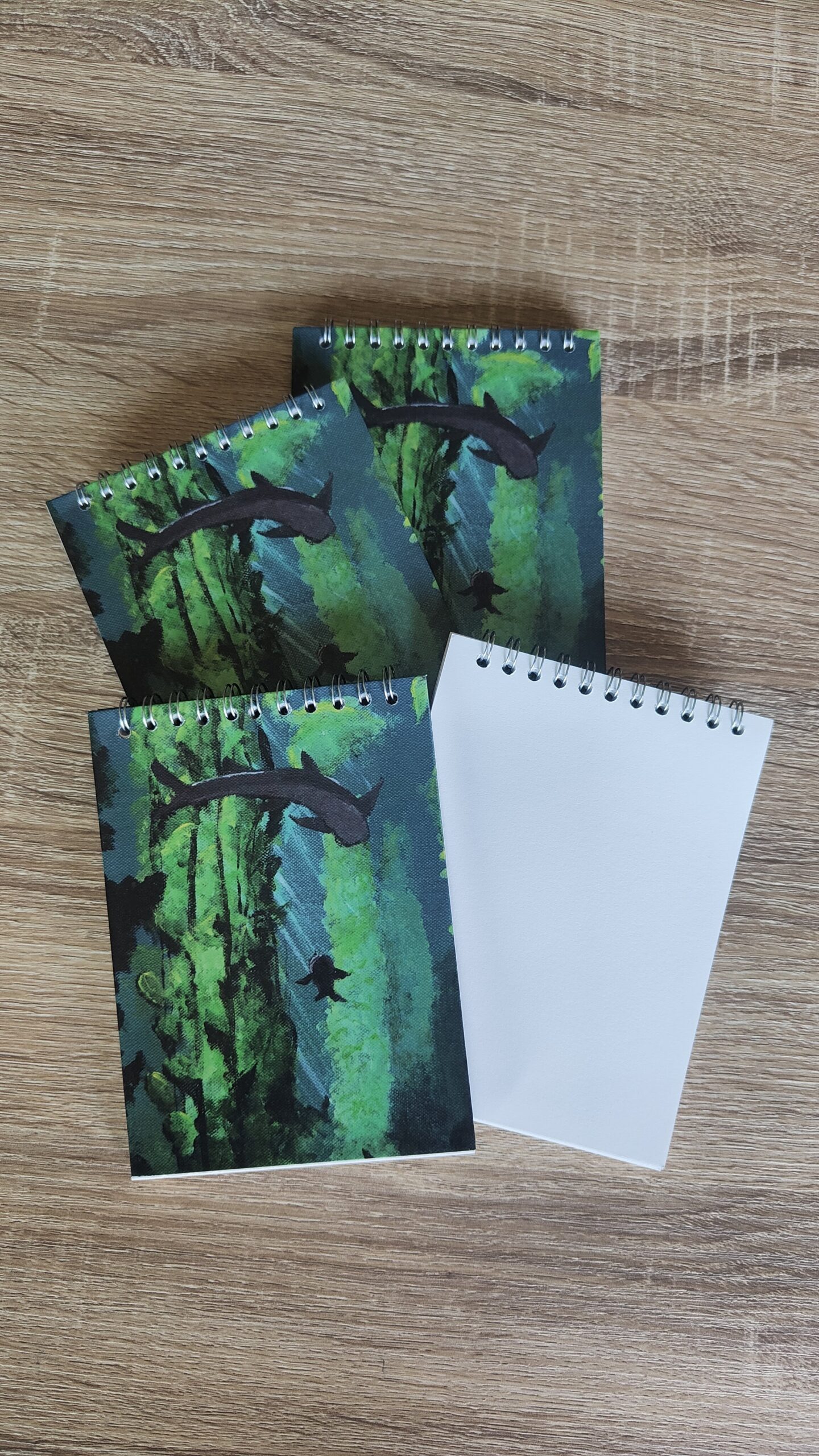 Underwater forest notebook